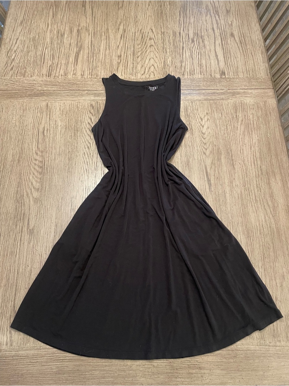 Time and Tru women’s dress, small, black, has pockets
